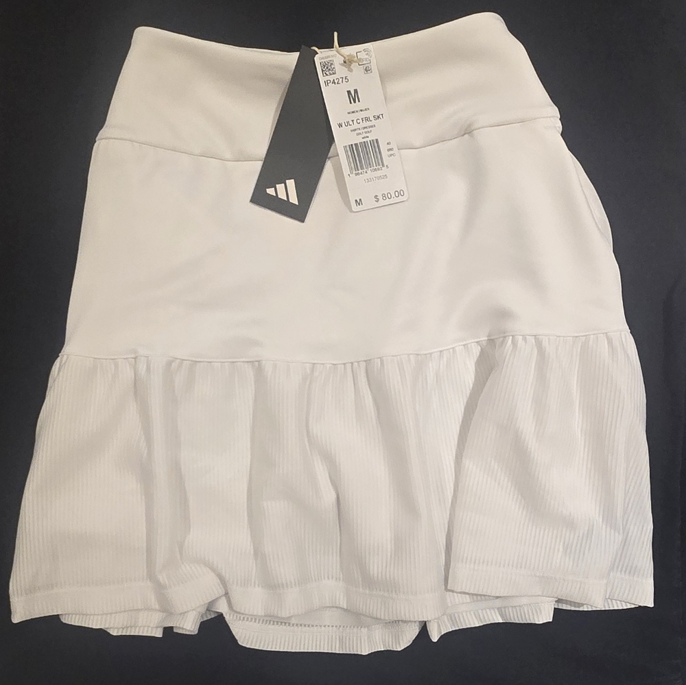 Adidas Women's White Tennis Shorts